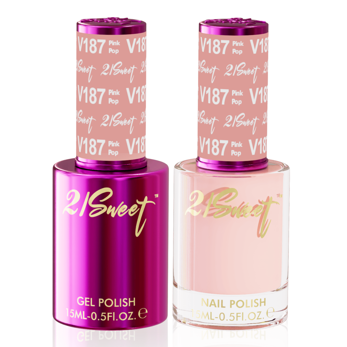 21Sweet 187 - Gel & Lacquer Duo