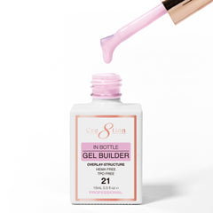 Cre8tion Gel Collection - Overlay/ Brush on Builder 0.5oz 21 Light Pink Perfection