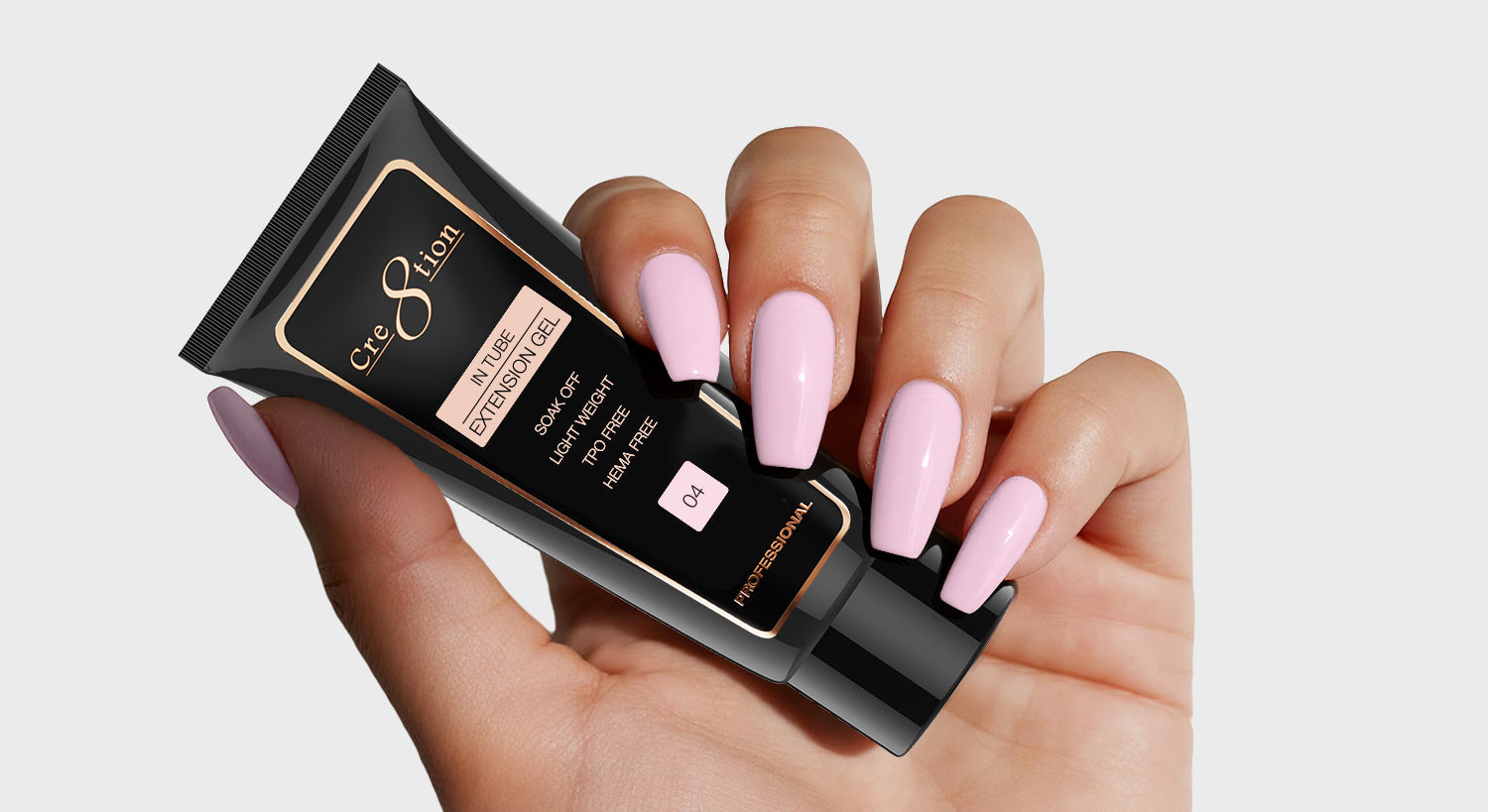 Cre8tion Poly Gel-Extension Gel In Tube 2oz - 04