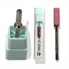 HNS MINI PREMIUM EASY -OFF MANDREL BIT 3/32'SHANK  ( EASY OFF MANDREL-1 PCSSILVER)