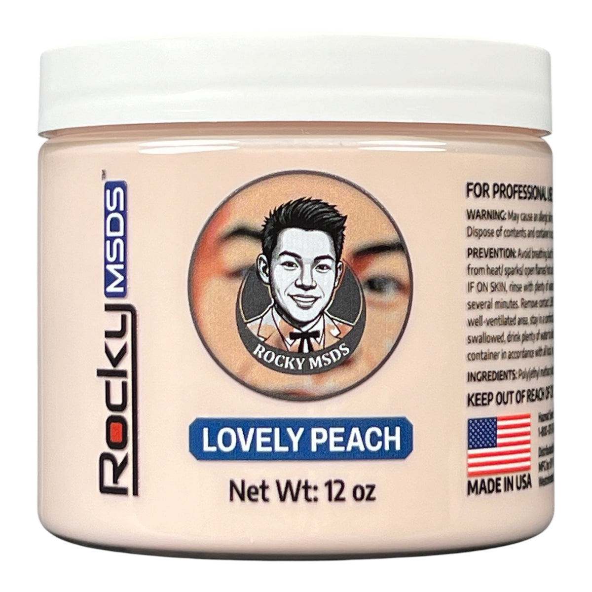 Rocky MDSD Lovely Peach Nail Powder 12 oz