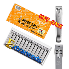 SUPER DOLL Stainless Steel Nail Clipper Set