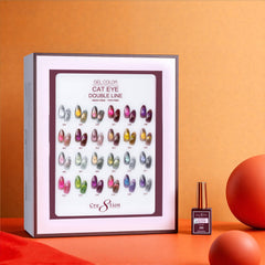 Cre8tion Cat Eye Double Line Kit - 24 Colors