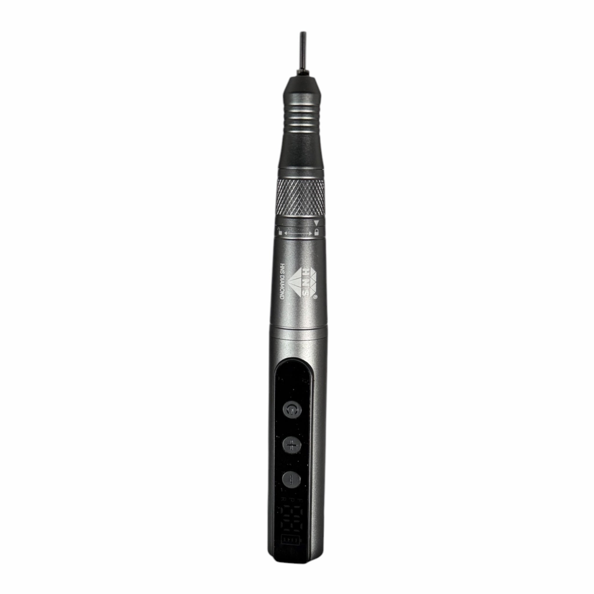 My Store HNS Diamond professional electric nail drill handpiece in grey with digital display and speed controls