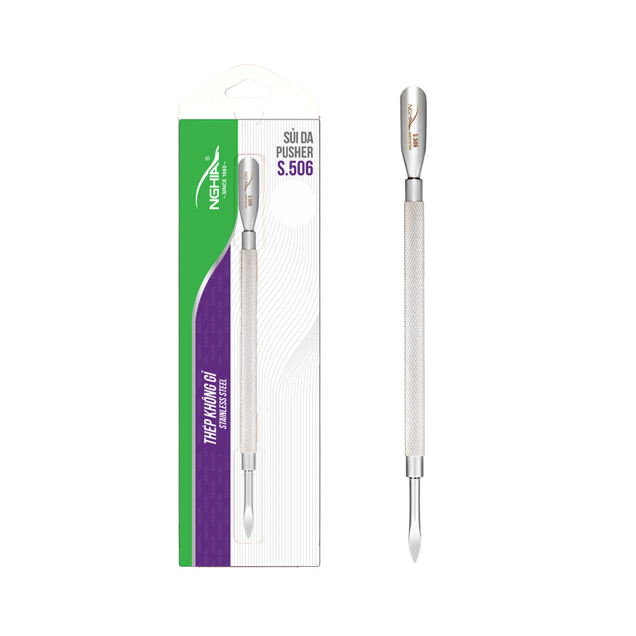 NGHIA Straight Blades Tweezer - N-408 (Stainless Steel)
